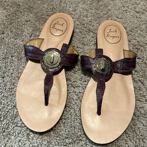 Like New Purple Jack Rogers Sandals